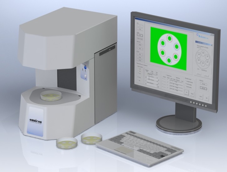 OMNICON Zone Reader - Antibiotic Zone Reader, Antibiotic Potency, Cylinder Plate Assay
