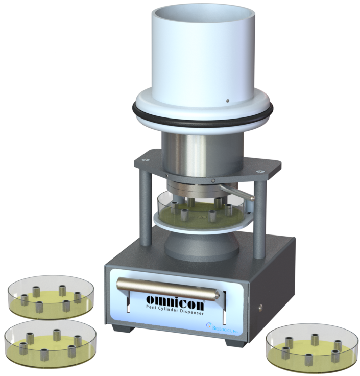 Peni Cylinder Dispenser with Hopper