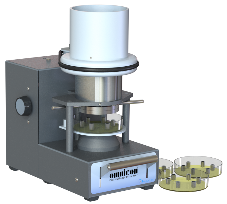 Peni Cylinder Dispenser with Motorized Hopper